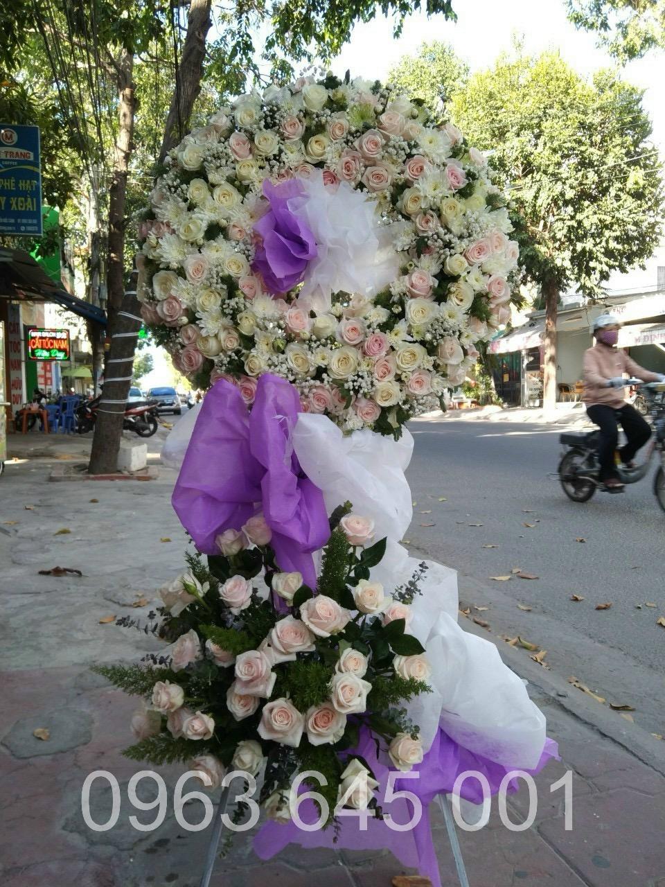 Hoa chia buồn, hoa đám tang #004 ,.tiệm hoa tươi Hải Phòng