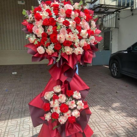 Kệ hoa khai trương #010 ,.Hoa chúc mừng Hải Phòng