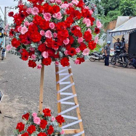 Kệ hoa khai trương #007 ,.cửa hàng hoa tươi Hải Phòng