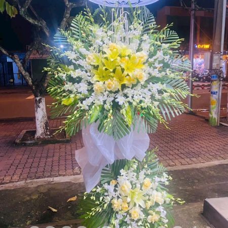 Hoa chia buồn, hoa đám tang #007 ,.cửa hàng hoa Hải Phòng