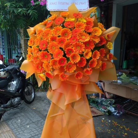 Lẵng hoa khai trương #026
