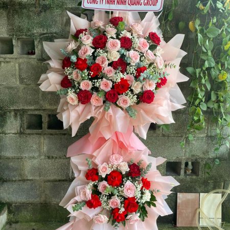 Kệ hoa khai trương #006 ,.điện hoa Hải Phòng uy tín