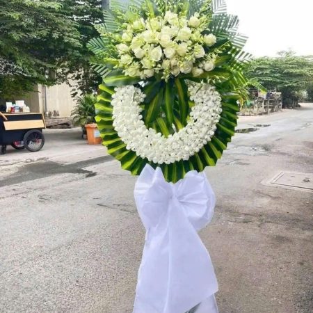 Vòng hoa viếng đám ma Hải Phòng