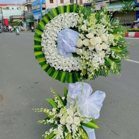 Hoa chia buồn, hoa đám tang #024 ,.tiệm hoa tang lễ Hải Phòng