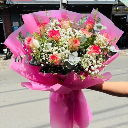 Hoa bó #009 ,.Hoa yêu thương Hải Phòng