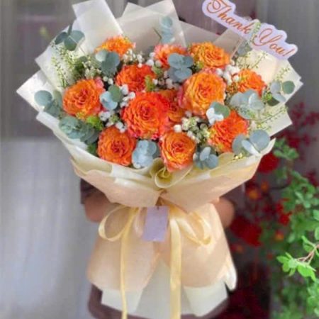 Hoa bó #034 ,.Tiệm hoa tươi Hải Phòng