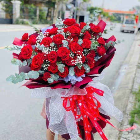 Hoa bó #023 ,.cửa hàng hoa tươi Hải Phòng